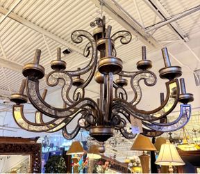 Mercury Glass Chandelier - 80% OFF OFFER!!!