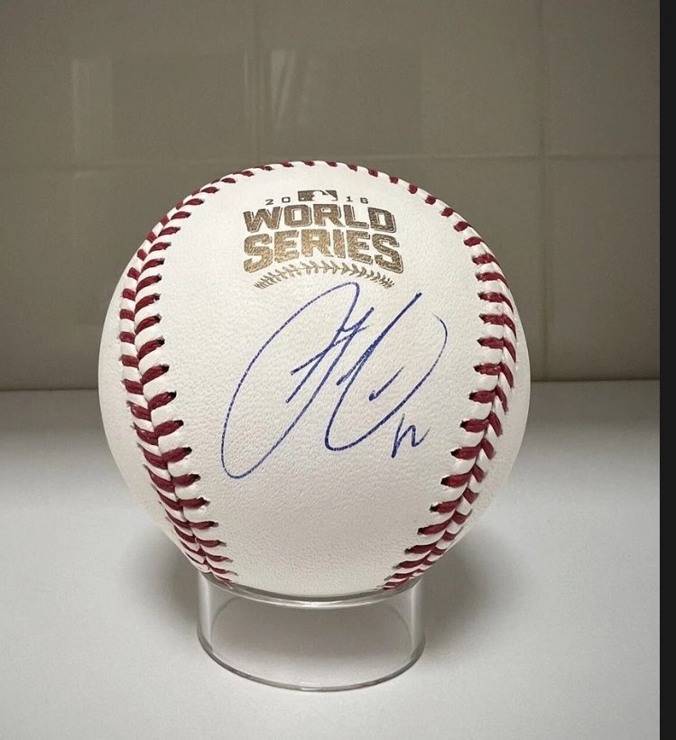 Francisco Lindor Signed World Series Baseball