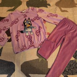 Bluey Purple Soft Set