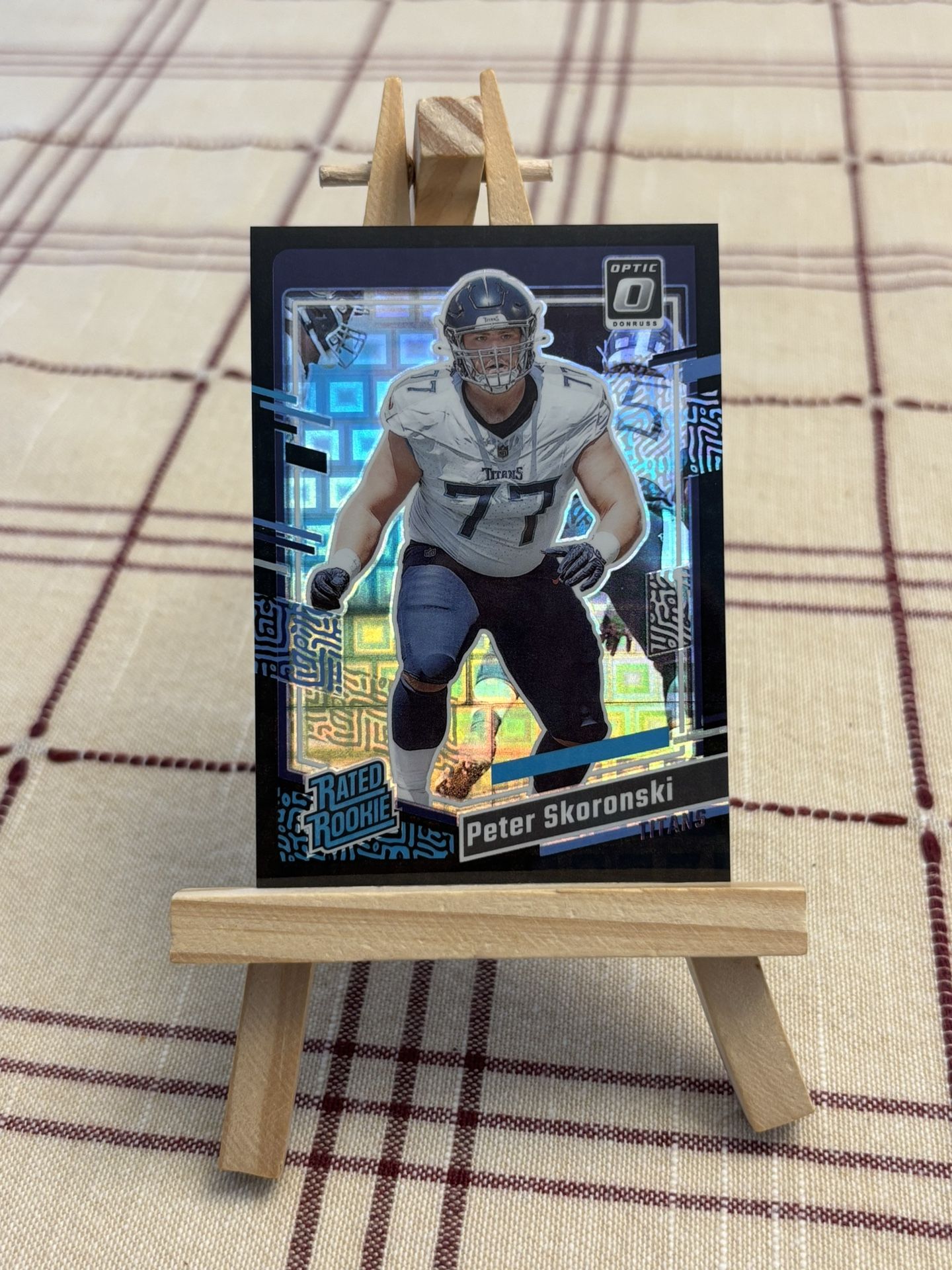 Peter Skoronski Optic Black /25 Titans
