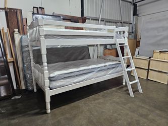 Twin Bunk Bed And Mattress