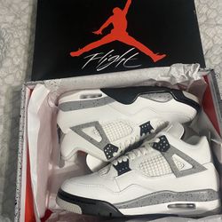 Jordan 4 retro white cement 