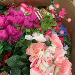 Box Full Of Flowers 