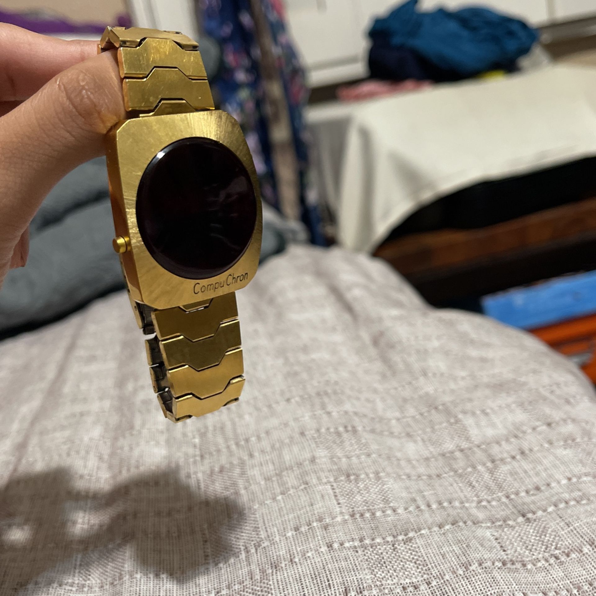 Vintage CompuChron watch