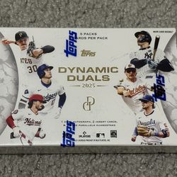 2025 Topps Dynamic Duals Hobby Box