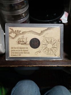 Over 200 Year old Sunken Ship Coin