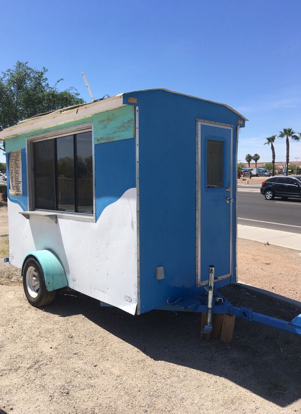 Snow Cone Shaved Ice Food Truck Trailer For Sale In Gilbert Az