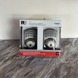 Brand New Reliabilt Arch 2-count Satin Nickel deadbolt lock