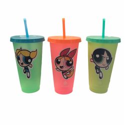 Powerpuff Girls Custom Tumblers