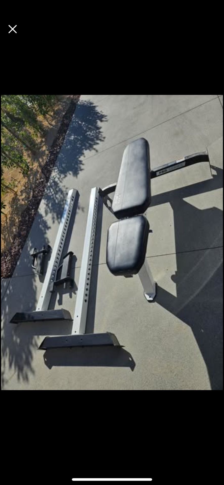 Fitness Gear Bench + Rack