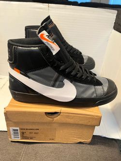 Nike Blazer Off White Black Size 9.5