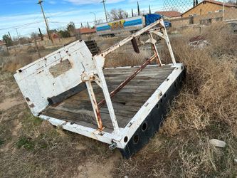 8 Wide 8 Feet Long Flatbed