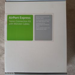 Apple Router  And Air Port Express Stereo Connection Kit
