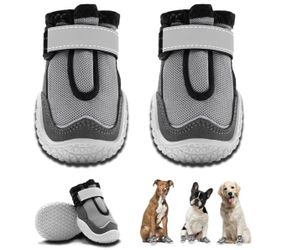 Brand New Set of 4 Dog Rubber Soles Tennis Shoes- Size Medium