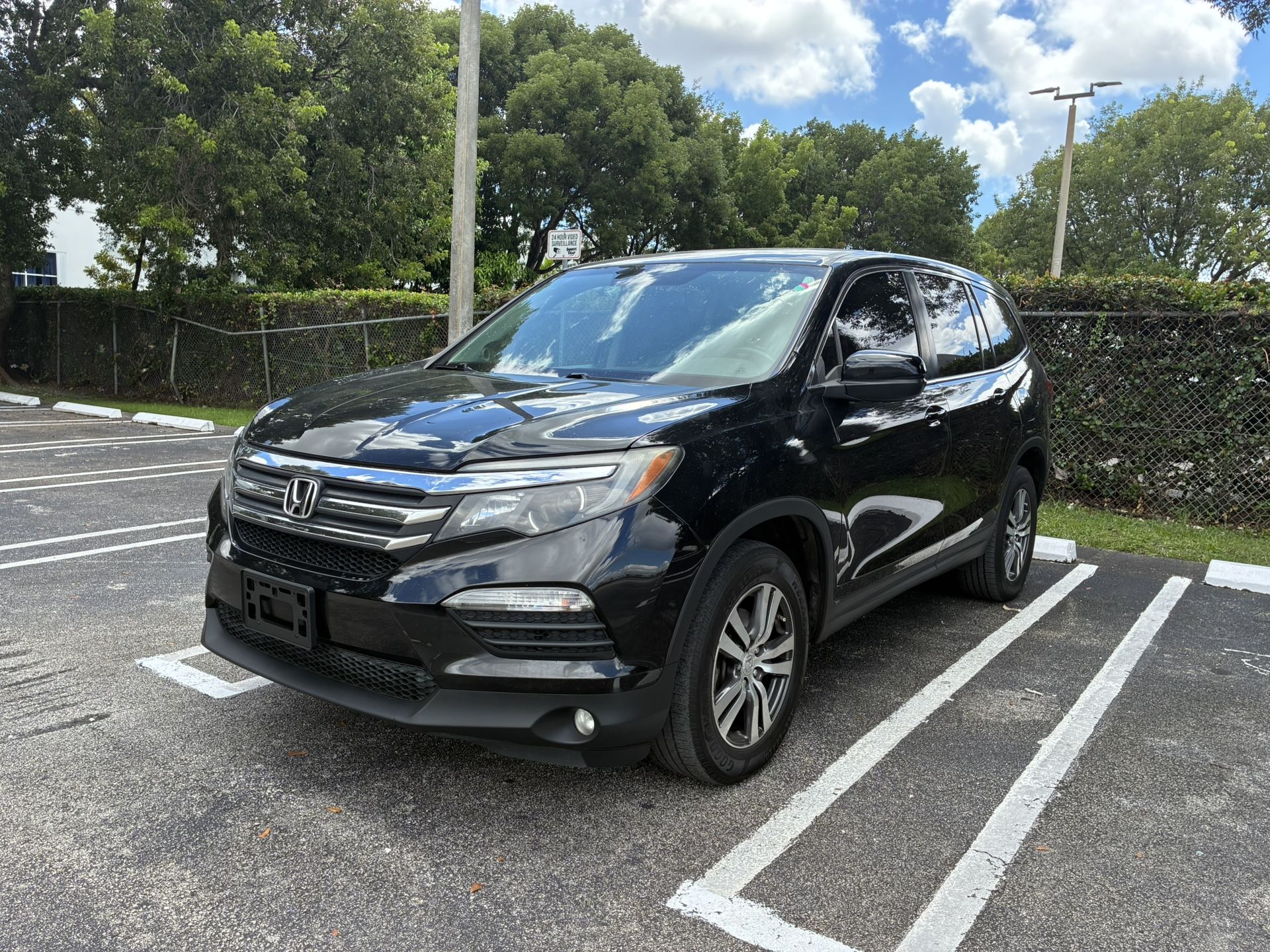 2017 Honda Pilot Ex-l AWD With