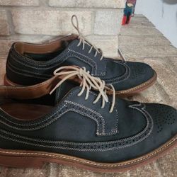 Florsheim Limited Blue Leather Size 12 Men's 