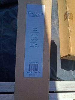Curtain rod set new in the box with all hardware $10 cash no offers no trades 75th Ave Indian School serious buyers only please