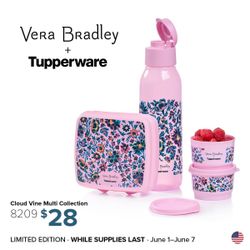 Vera Bradley Tupperware And specials