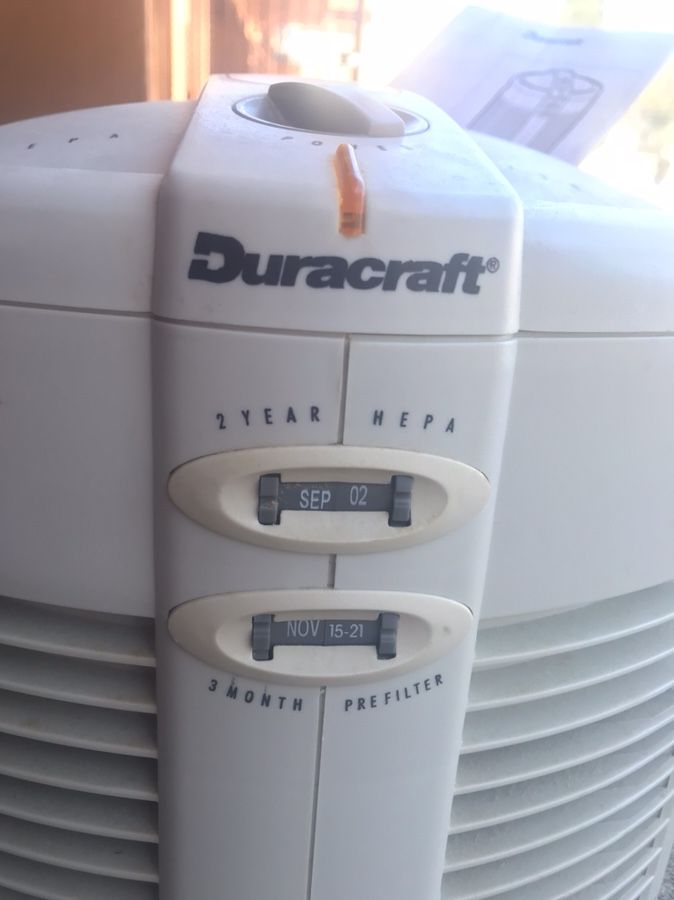 Duracraft HEPA 130 Air Cleaner for Sale in La Mesa CA OfferUp