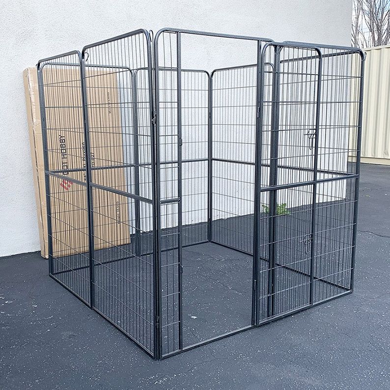 $180 (New in box) Heavy duty 5x5x5ft tall 8-panel pet playpen dog crate kennel exercise cage fence 
