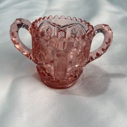 Vintage Depression Pink Glass.