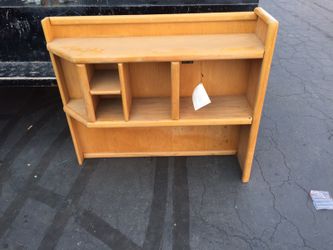 Wood shelf