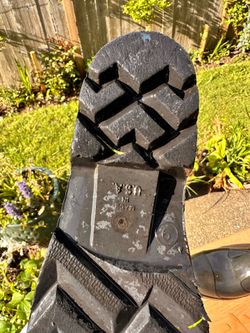 Black Rubber Rain Boots – Size 9 – Made in USA