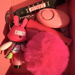 Pretty in Pink Keychain