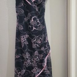 Womens/Juniors Dress Halter top floral size Medium
