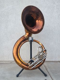 VINTAGE C.G.CONN 38K BBb SOUSAPHONE