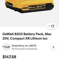 Dewalt V Max X-ray Lithium Ion 