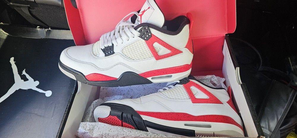 Jordan 4 Red Cement