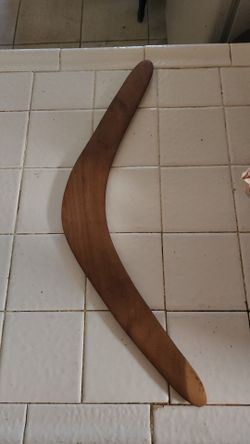 Wooden Boomerang