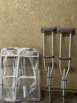 Walker And Crutches New
