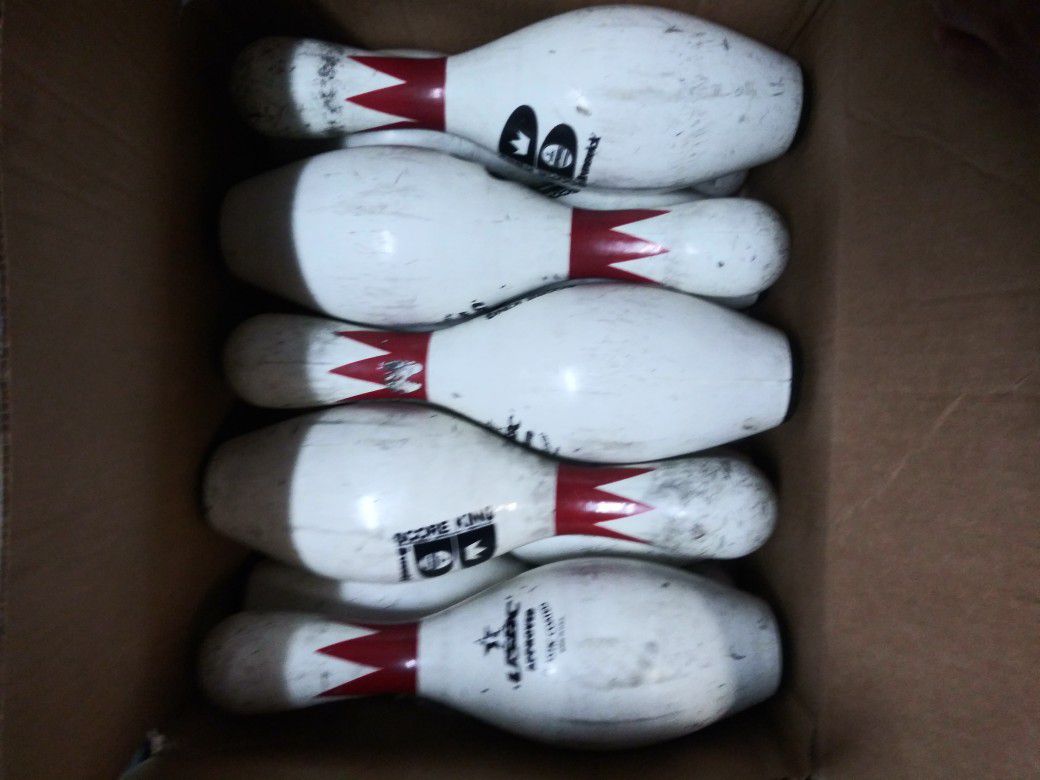 Used bowling pins