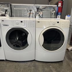 KENMORE XL CAPACITY WASHER DRYER ELECTRIC SET