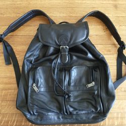 Tumi Leather Backpack 