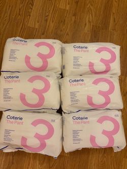 Coterie Diaper Pants - 6 packs NEW SEALED