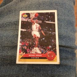 Upper Deck Michael Jordan Card