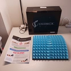 SOLIDBACK | Lower Back Pain Relief Treatment Stretcher | Chronic Lumbar Support | Herniated Disc | Sciatica Nerve | Spinal Stenosis | Posture Correcto