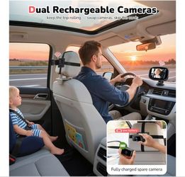 Dual Backseat Baby Camera