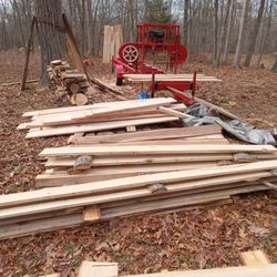 Wood, White And Red Oak Posts,boardsBlack Walnut Slabs