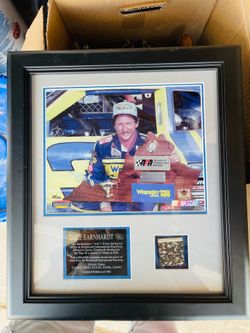 Dale Earnhardt limited 28/500 picture and track asphalt