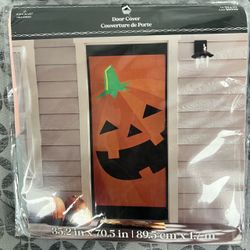 New Ashland Halloween Pumpkin Door Cover