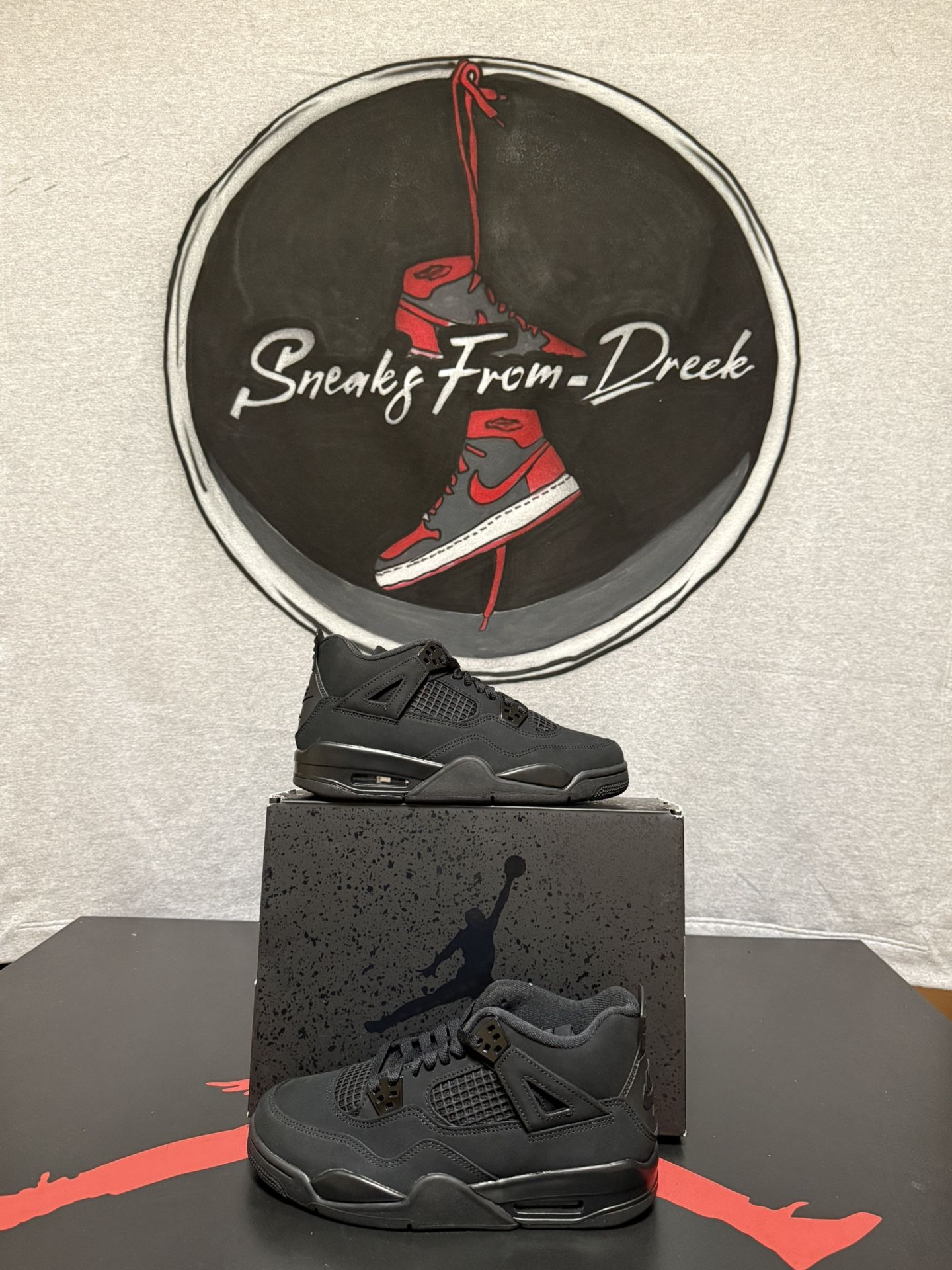 Nike Air Jordan Black Cat Grade School Sz 7Y