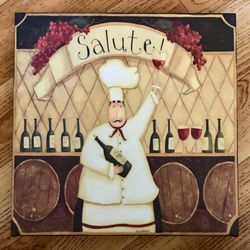 Salute! by Dan DiPaolo 11.5” Mounted Print