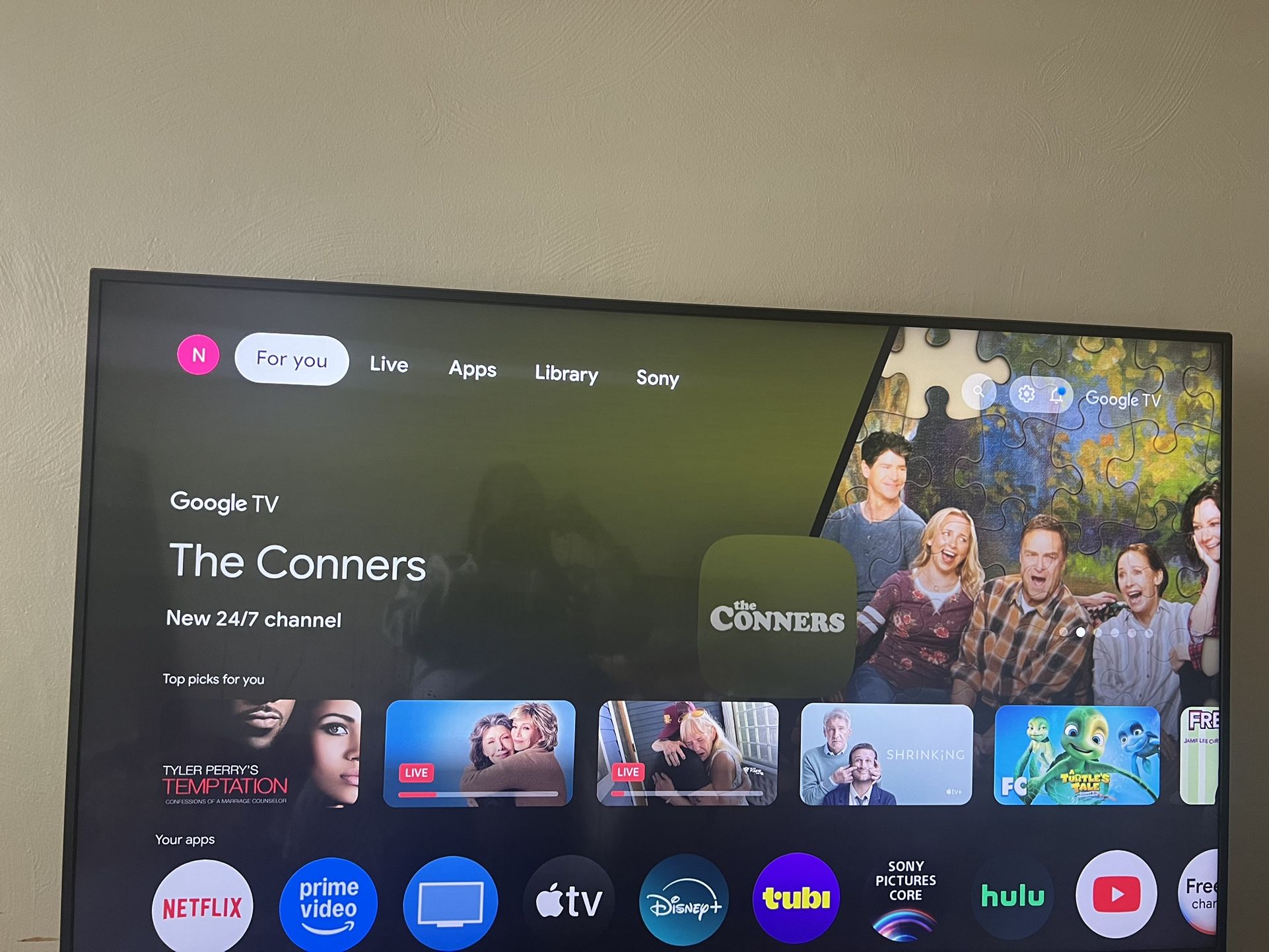 65-Inch Sony Smart TV