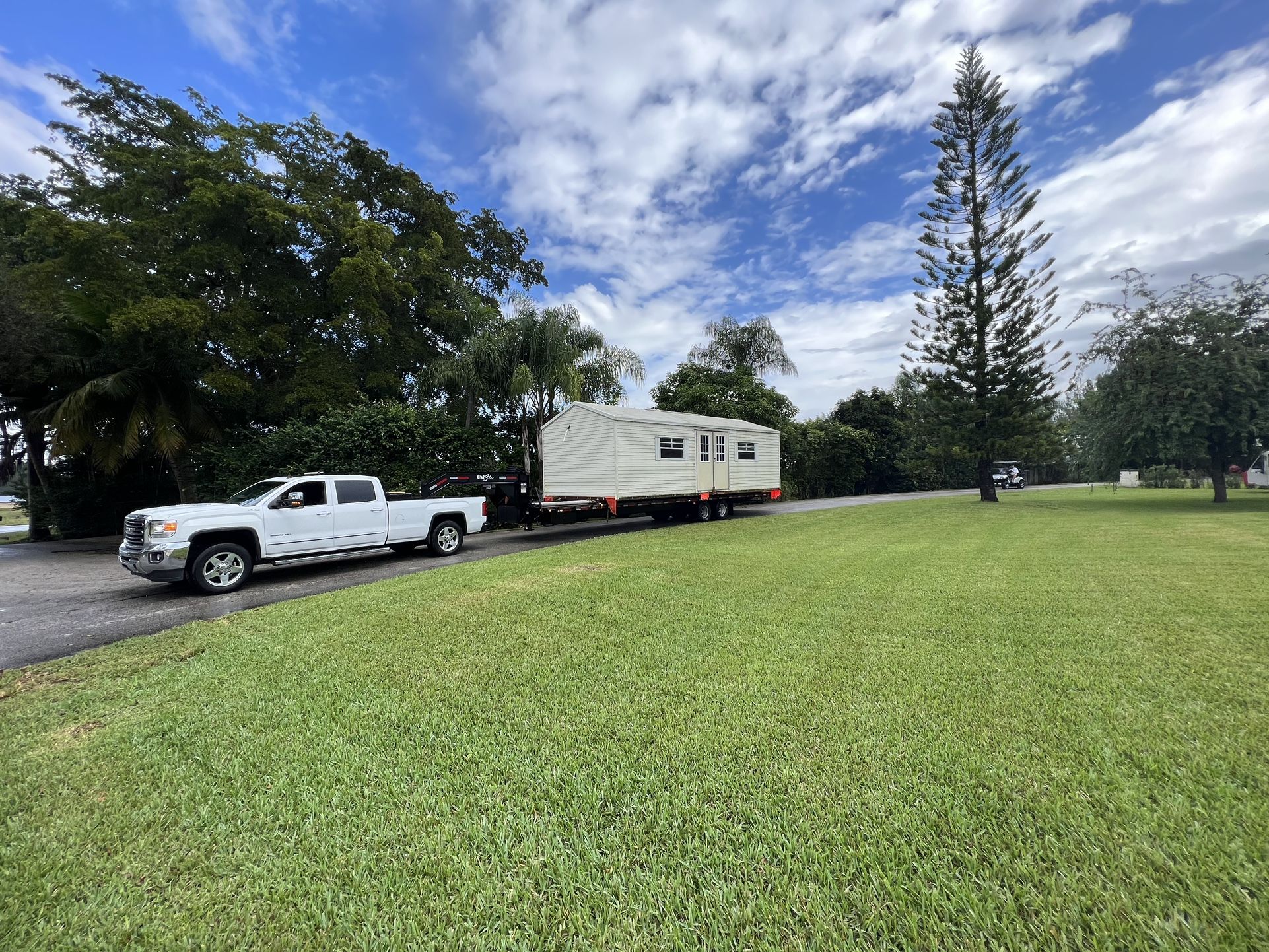 Shed Muving To Relocating All Florida Casita Rv Trailer Container for