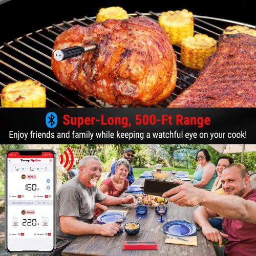Meat Thermometer ThermoPro TempSpike 500FT Truly Wireless for Sale in San  Jacinto, CA - OfferUp