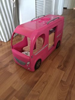 Barbie pop up camper